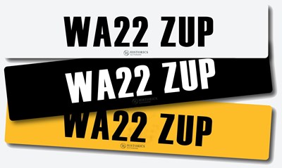 Lot Registration WA22 ZUP