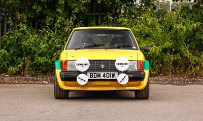 Lot 232 - 1981 Talbot Sunbeam Lotus ‘Tolman Special’