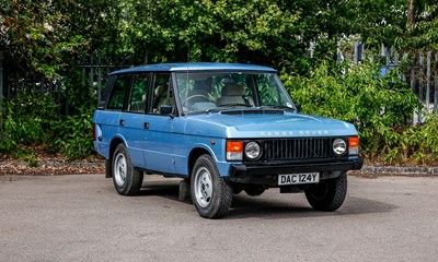 Lot 1983 Range Rover Classic (four door)