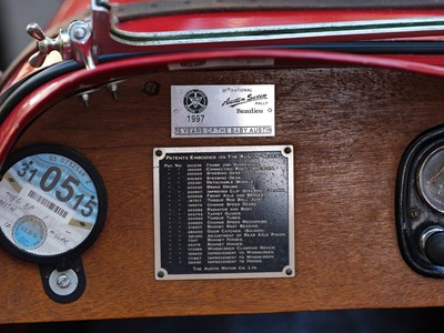 Lot 200 - c.1935 Austin 7 ‘Cambridge Special’