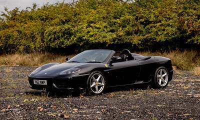 Lot 190 - 2001 Ferrari 360 Spider