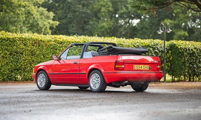 Lot 279 - 1987 Ford Escort XR3i