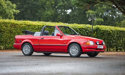 Lot 1987 Ford Escort XR3i