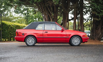 Lot 279 - 1987 Ford Escort XR3i