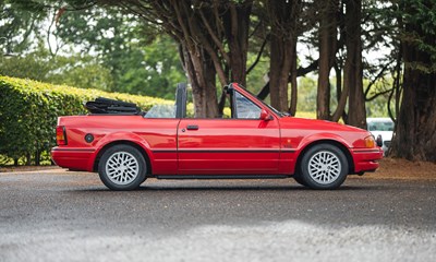 Lot 279 - 1987 Ford Escort XR3i