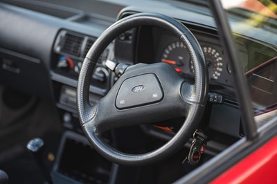 Lot 279 - 1987 Ford Escort XR3i