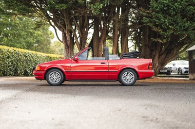 Lot 279 - 1987 Ford Escort XR3i