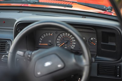 Lot 279 - 1987 Ford Escort XR3i