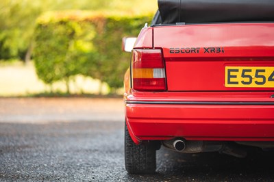 Lot 279 - 1987 Ford Escort XR3i