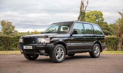 Lot 2001 Range Rover Vogue