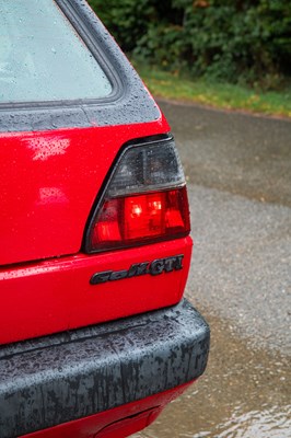 Lot 281 - 1992 Volkswagen Golf Mk. II GTi 8v