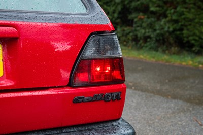 Lot 281 - 1992 Volkswagen Golf Mk. II GTi 8v
