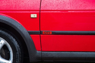 Lot 281 - 1992 Volkswagen Golf Mk. II GTi 8v