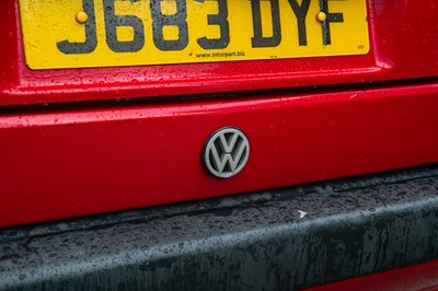 Lot 281 - 1992 Volkswagen Golf Mk. II GTi 8v