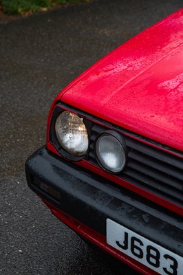 Lot 281 - 1992 Volkswagen Golf Mk. II GTi 8v