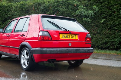 Lot 281 - 1992 Volkswagen Golf Mk. II GTi 8v