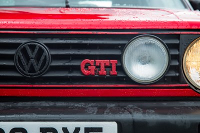 Lot 281 - 1992 Volkswagen Golf Mk. II GTi 8v