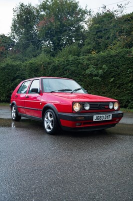 Lot 281 - 1992 Volkswagen Golf Mk. II GTi 8v