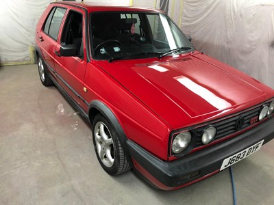 Lot 281 - 1992 Volkswagen Golf Mk. II GTi 8v