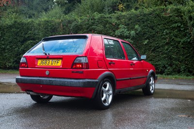 Lot 281 - 1992 Volkswagen Golf Mk. II GTi 8v