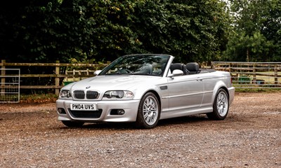 Lot 2004 BMW M3 Convertible