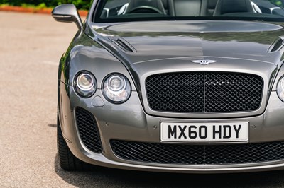 Lot 160 - 2010 Bentley Continental GTC Supersports