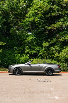 Lot 160 - 2010 Bentley Continental GTC Supersports