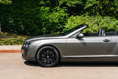 Lot 160 - 2010 Bentley Continental GTC Supersports