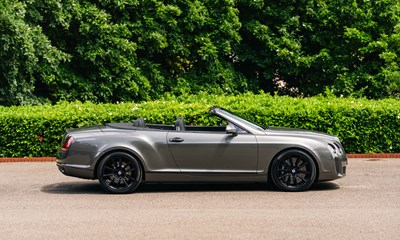 Lot 160 - 2010 Bentley Continental GTC Supersports