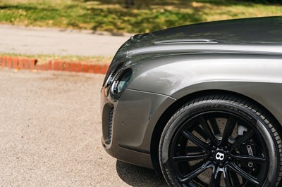 Lot 160 - 2010 Bentley Continental GTC Supersports