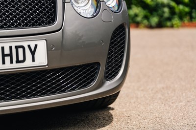 Lot 160 - 2010 Bentley Continental GTC Supersports