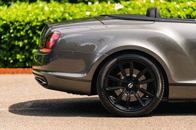 Lot 160 - 2010 Bentley Continental GTC Supersports