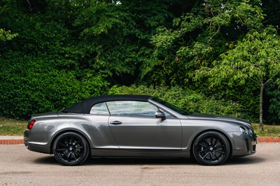 Lot 160 - 2010 Bentley Continental GTC Supersports