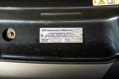 Lot 117 - 2006 Range Rover 35th Anniversary