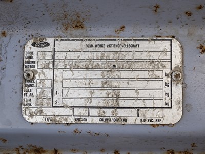 Lot 1986 Ford Escort L