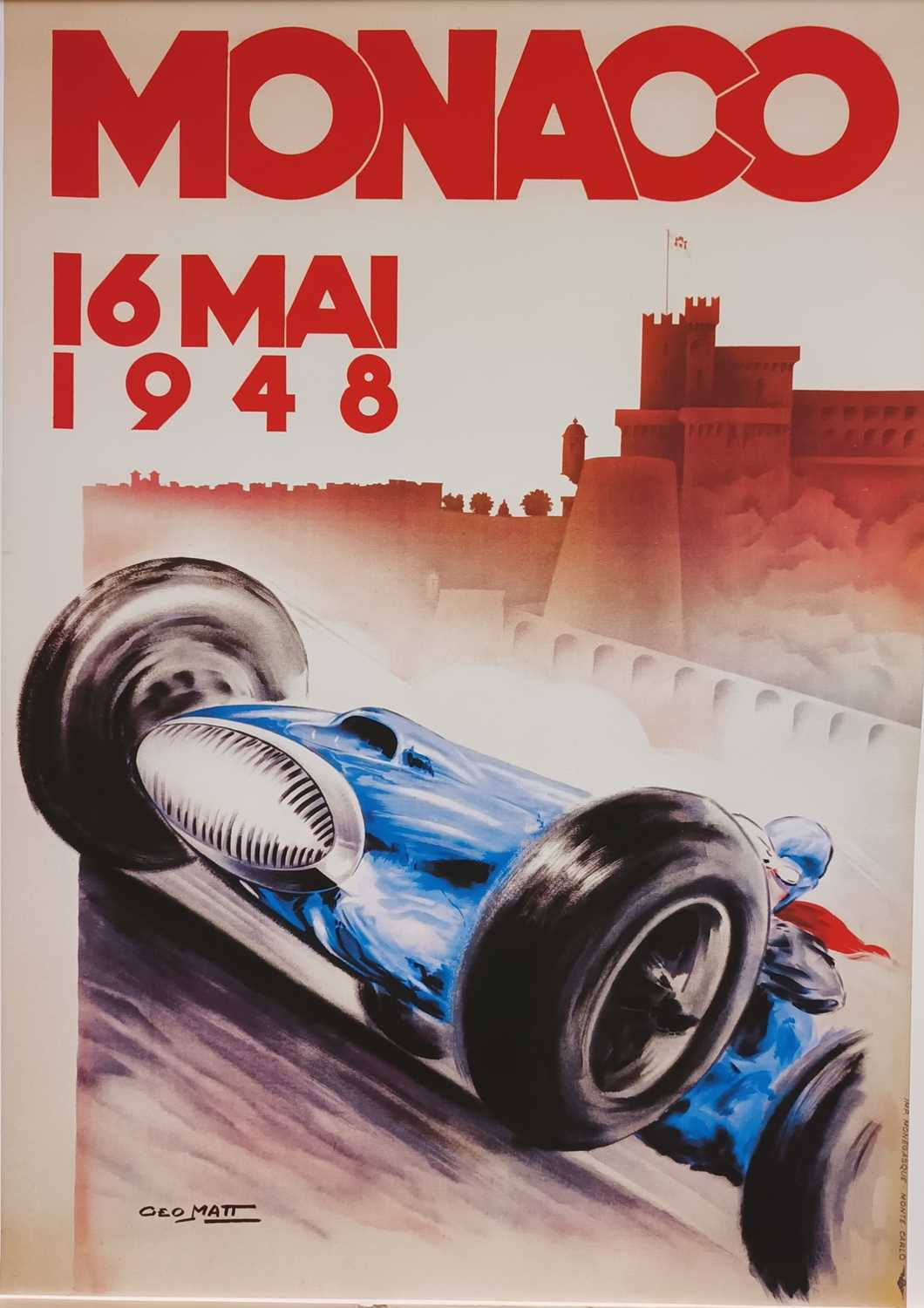 Lot Two Motor Sport Posters