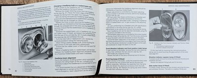 Lot Rolls-Royce Silver Shadow Owner's Handbook