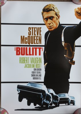 Lot Steve McQueen Bullitt Posters