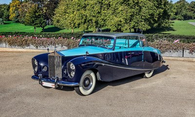 Lot 1956 Rolls-Royce Silver Wraith LWB Ex-Nubar Gulbenkian ‘Perspex Top’ Saloon