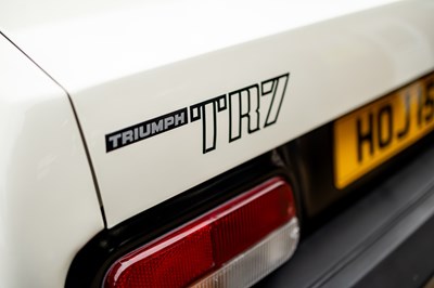 Lot 1981 Triumph TR7 V8 Development Car