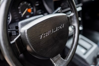 Lot 1981 Triumph TR7 V8 Development Car