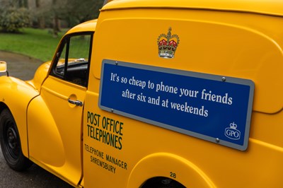 Lot 151 - 1971 Morris Minor Post Office Van