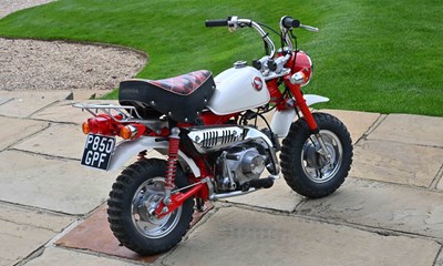 Lot 1997 Honda Z50 Monkey Bike Anniversary Edition