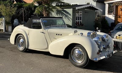 Lot 1949 Triumph 2000 Roadster