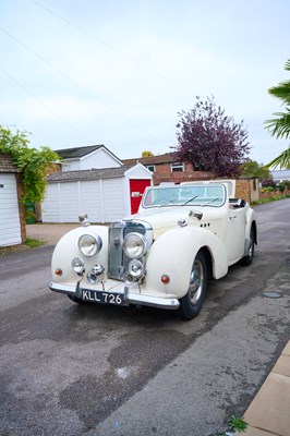 Lot 1949 Triumph 2000 Roadster