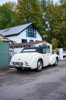 Lot 1949 Triumph 2000 Roadster