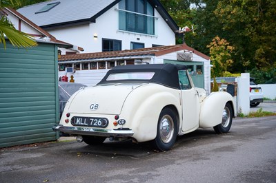 Lot 1949 Triumph 2000 Roadster