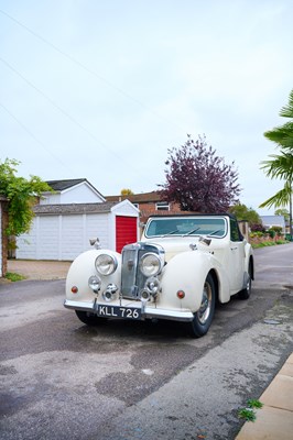 Lot 1949 Triumph 2000 Roadster