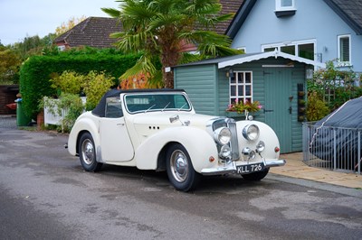 Lot 1949 Triumph 2000 Roadster