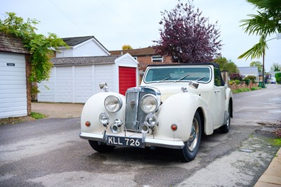 Lot 1949 Triumph 2000 Roadster